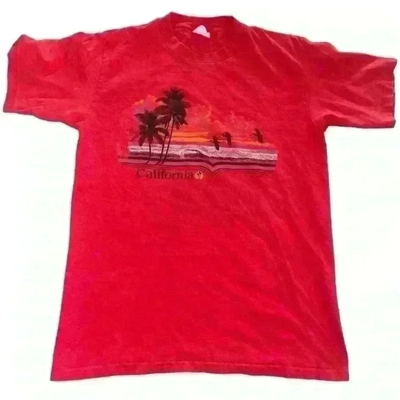 Rare Single Stitch Vintage California T-Shirt - Picture 1 of 4